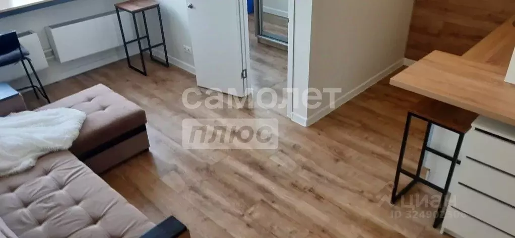 Студия Москва ул. Харлампиева, 52к1 (27.7 м) - Фото 1