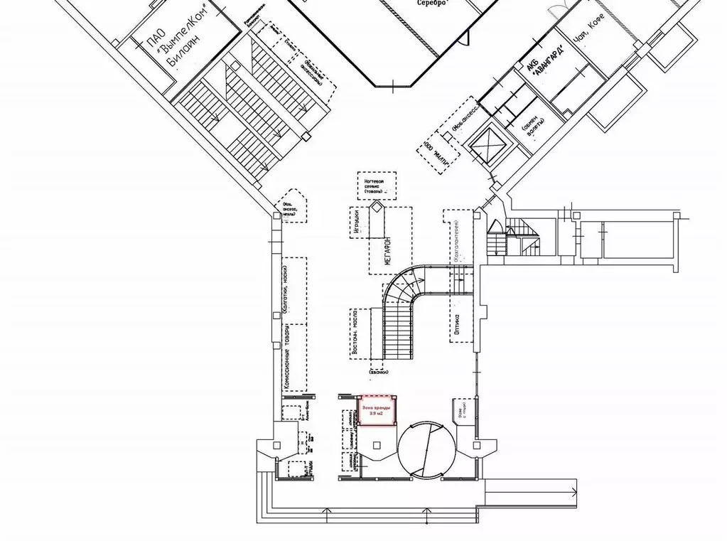 Торговая площадь в Москва Большая Тульская ул., 2 (3 м) - Фото 2