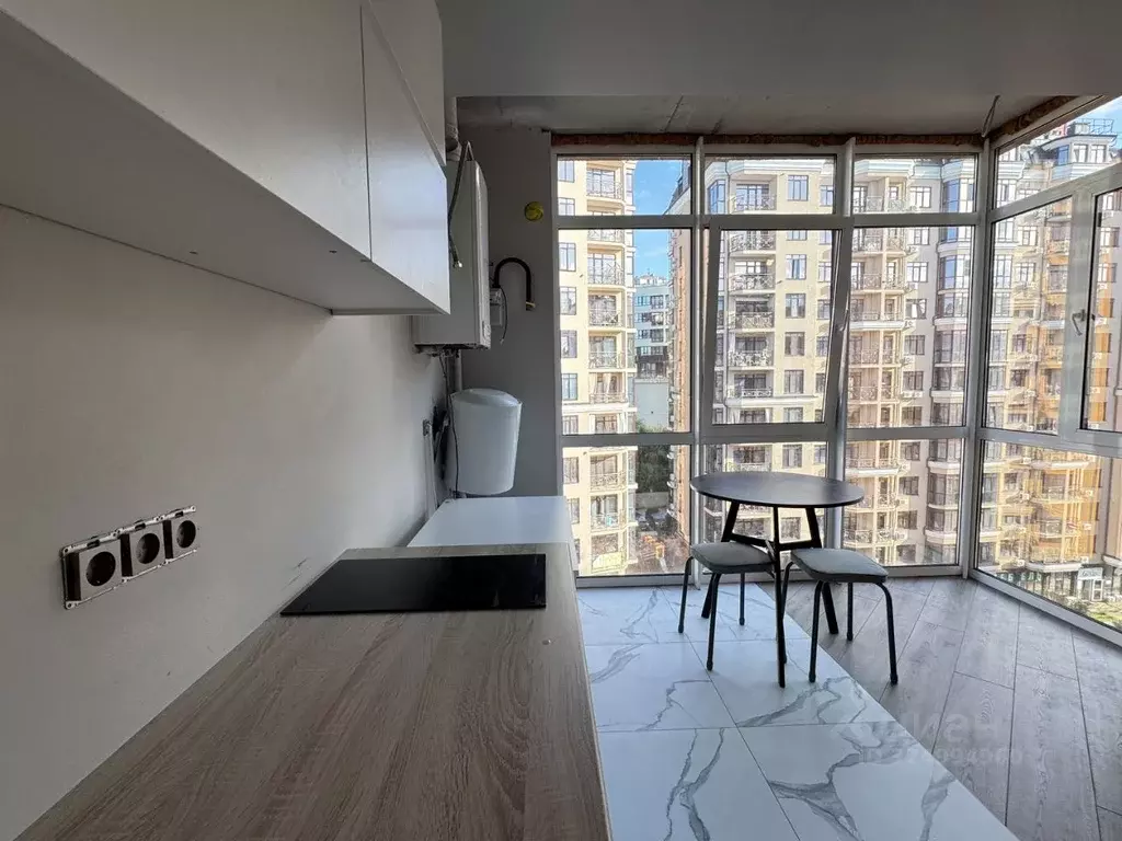 1-к кв. Краснодарский край, Сочи Донская мкр, ул. Лавровая, 1Б (38.0 ... - Фото 1