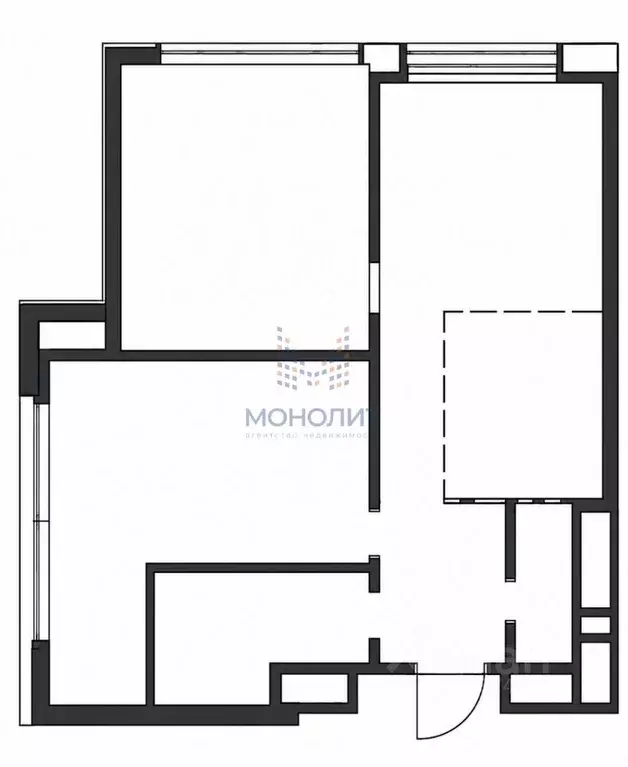 2-к кв. Москва Клинская ул., 2Ак7 (60.0 м) - Фото 2