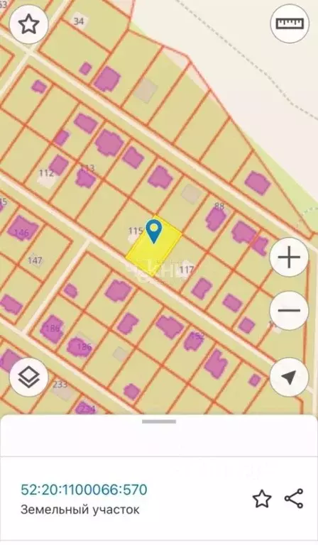 Участок в Нижегородская область, Бор ул. Ворожейкина, 116 (10.0 сот.) - Фото 2