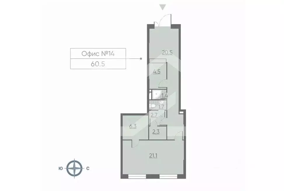 Помещение свободного назначения в Москва Производственная ул., 19к1 ... - Фото 2