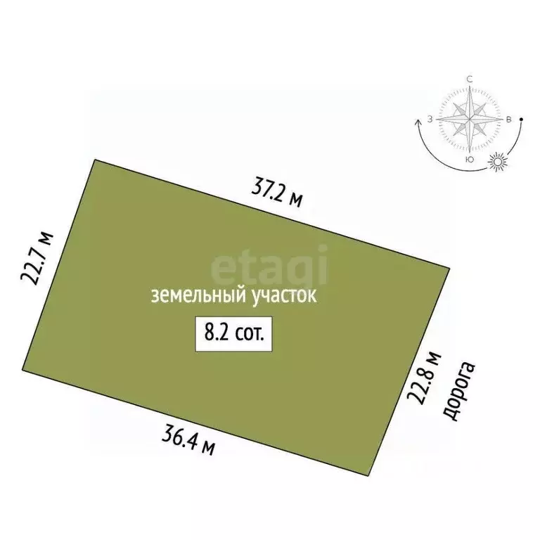 Участок в Севастополь наб. Андрея Первозванного, 73А (8.24 сот.) - Фото 2