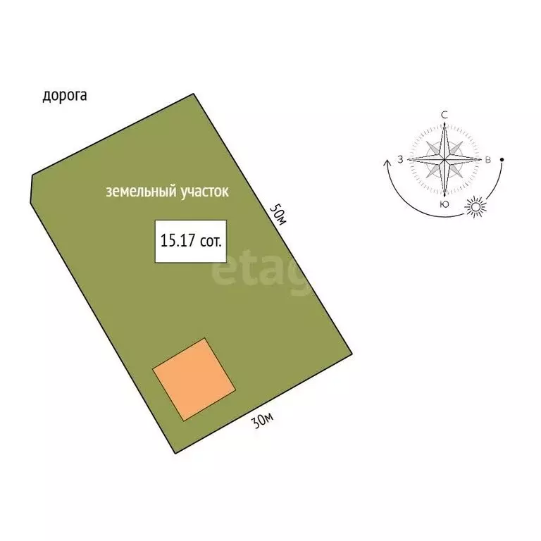 Дом в Разумное, Великолепная улица (120 м) - Фото 2