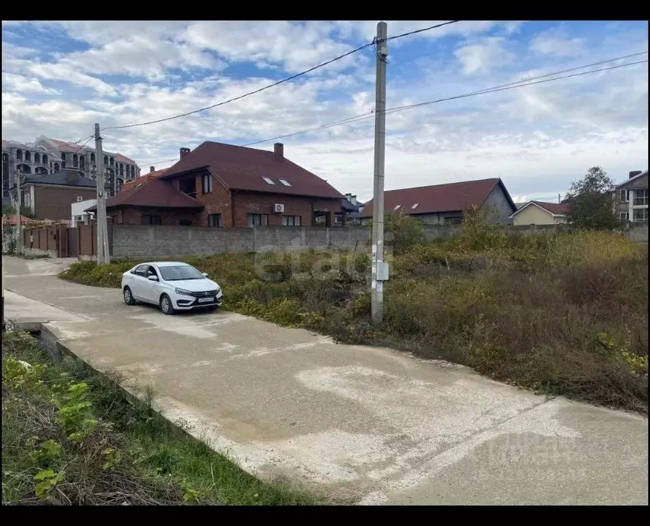 Участок в Краснодарский край, Новороссийск ул. Эстафетная, 32 (8.92 ... - Фото 1