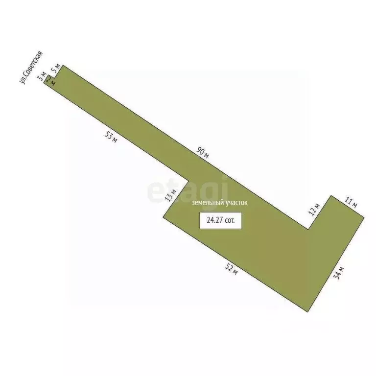 Участок в Мордовия, Саранск городской округ, с. Зыково ул. Советская ... - Фото 2