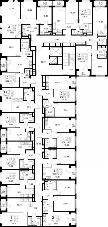 2-к кв. Владимирская область, Владимир Глоракс Октябрьский жилой ... - Фото 2