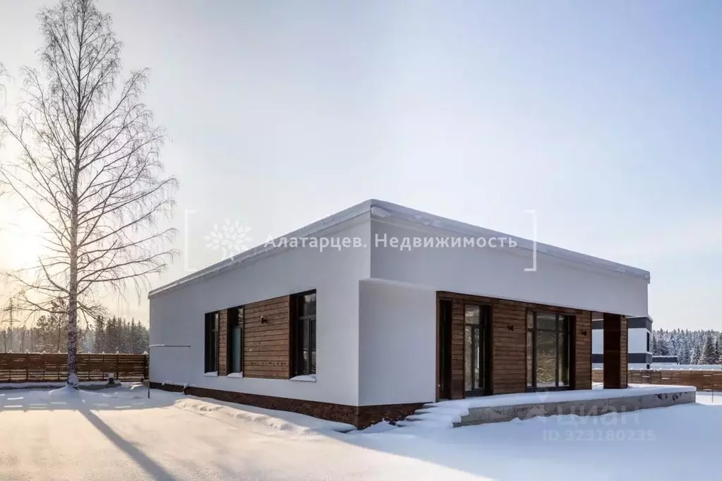 Дом в Томская область, Томск пос. Заварзино, Зеркальная ул., 124 (154 ... - Фото 1