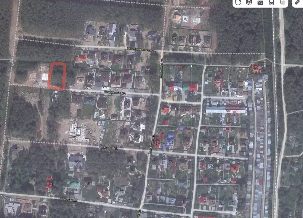 Участок в Свердловская область, Сысерть Сосновый Бор мкр, ул. ... - Фото 2