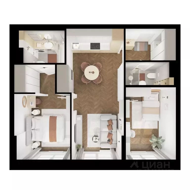 2-к кв. Московская область, Красногорск городской округ, пос. ... - Фото 2