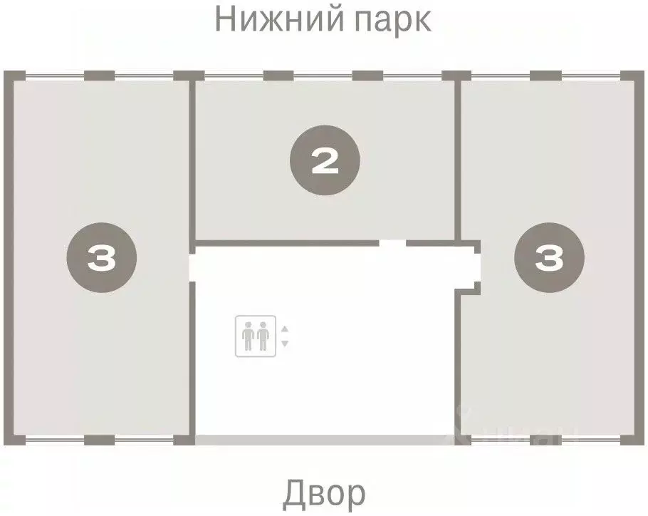 3-к кв. Липецкая область, Липецк пл. Петра Великого, 1 (101.57 м) - Фото 1