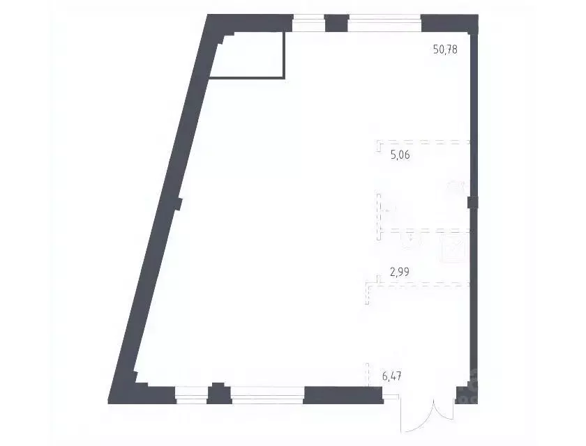 Помещение свободного назначения в Москва Ленинградское ш., 229Бк2 (65 ... - Фото 1