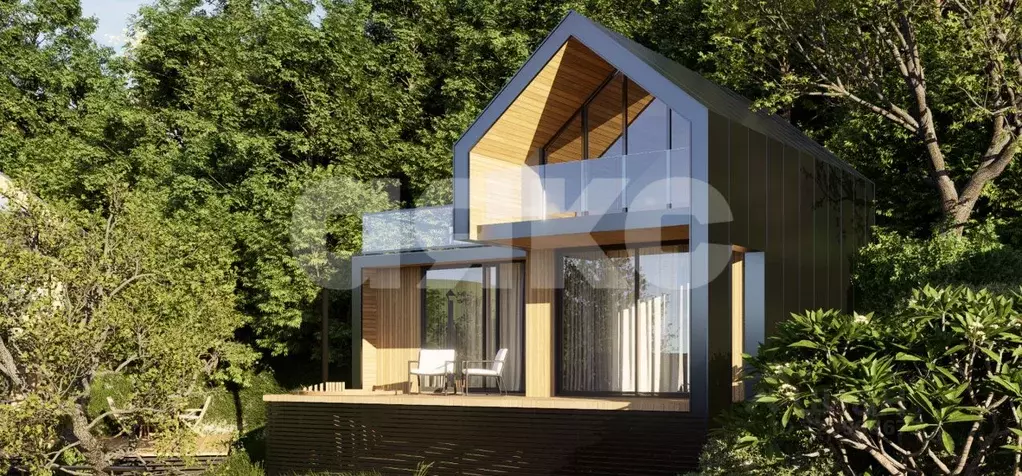 Дом в Краснодарский край, Сочи городской округ, с. Детляжка  (45 м) - Фото 2