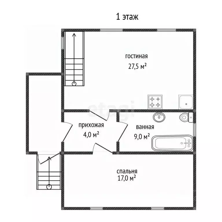 Дом в Башкортостан, Уфа ул. Козарез, 31А (115 м) - Фото 1