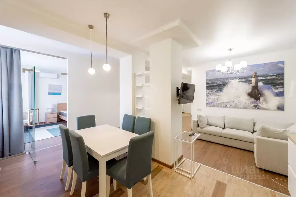 2-к кв. Москва ул. Маршала Рыбалко, 2к6 (95.3 м) - Фото 1