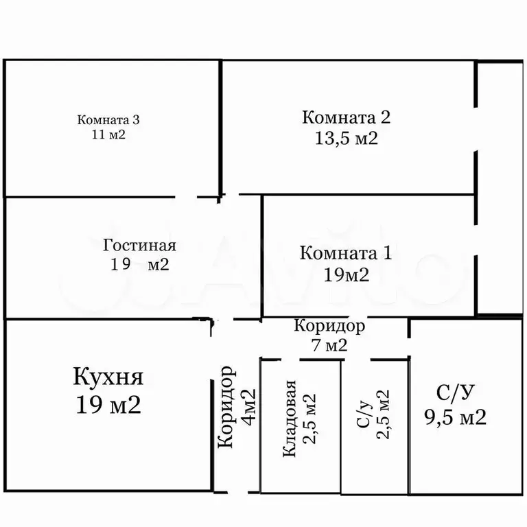 4-к. квартира, 110 м, 6/17 эт. - Фото 0
