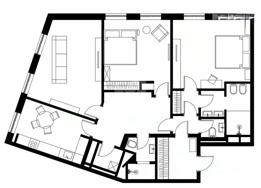 4-к кв. Москва Котельническая наб., 21 (149.0 м) - Фото 2