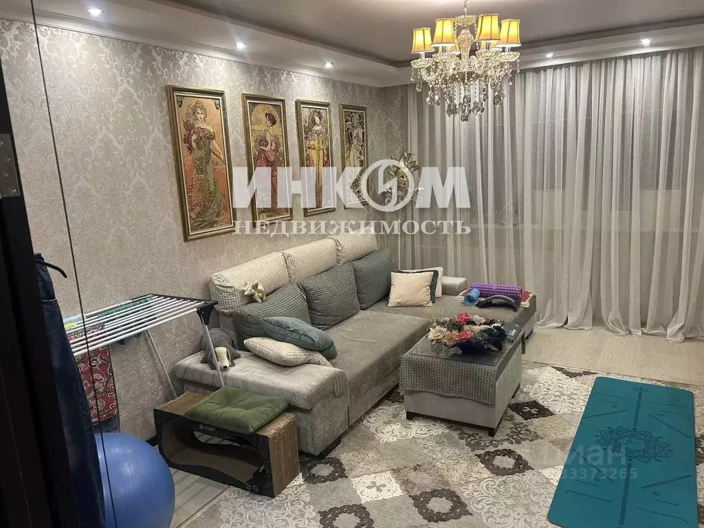 3-к кв. Московская область, Химки Подрезково мкр, Центральная ул., 6к1 ... - Фото 1
