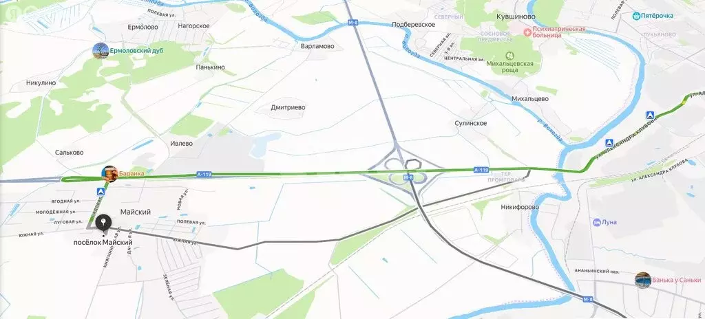 Дом в посёлок Майский, Весенняя улица (119.62 м) - Фото 1