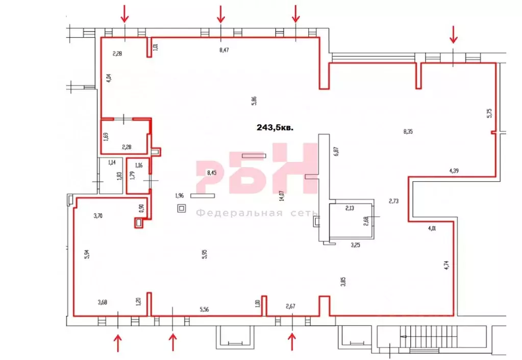 Торговая площадь в Тюменская область, Тюменский муниципальный округ, ... - Фото 2