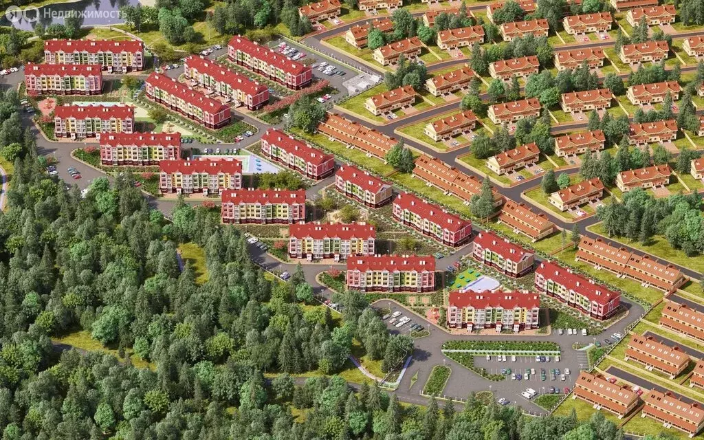 1-комнатная квартира: деревня Бакеево, квартал Бакеево Парк, к8 (33 м) - Фото 1