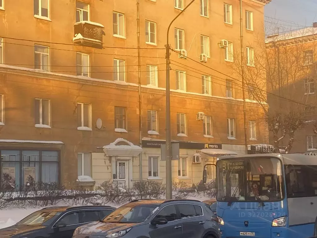 Торговая площадь в Вологодская область, Череповец ул. Ленина, 90 (55 ... - Фото 1