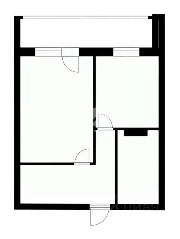 1-к кв. Новосибирская область, Новосибирск Учительская ул., 10 (36.2 ... - Фото 1