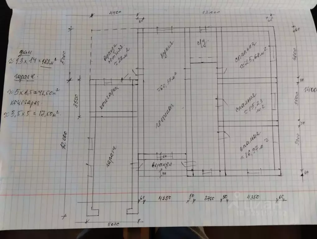 Дом в Омская область, Омский район, пос. Омский ул. Кохомского (185 м) - Фото 2