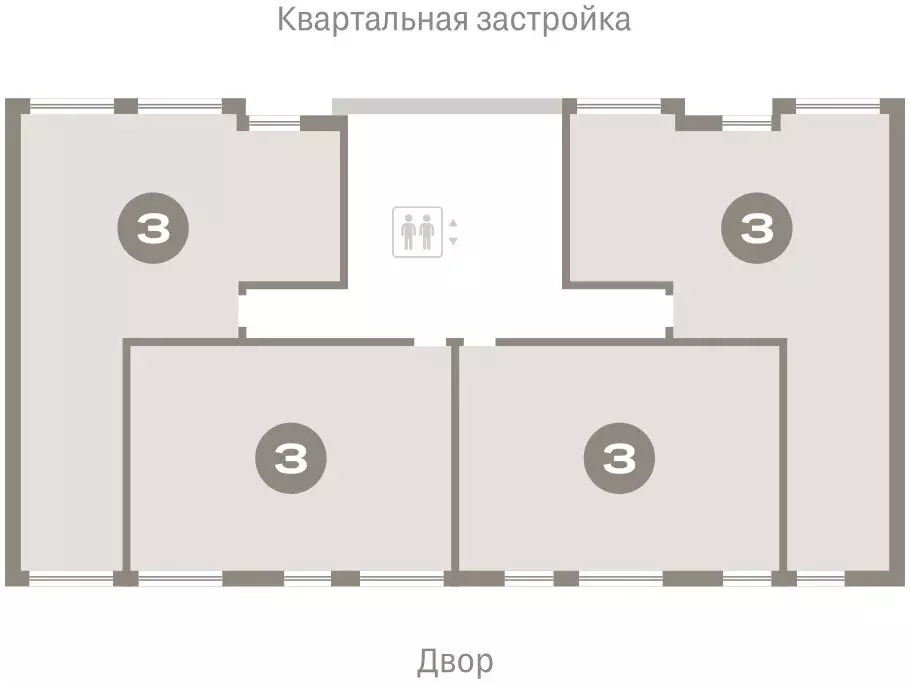 3-комнатная квартира: Тюмень, Мысовская улица, 26к1 (119.89 м) - Фото 1