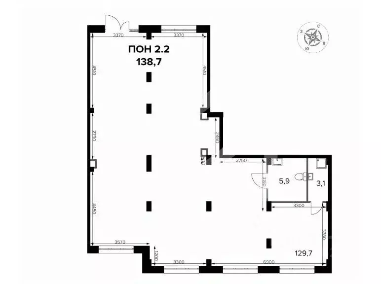 Помещение свободного назначения в Московская область, Ленинский ... - Фото 2