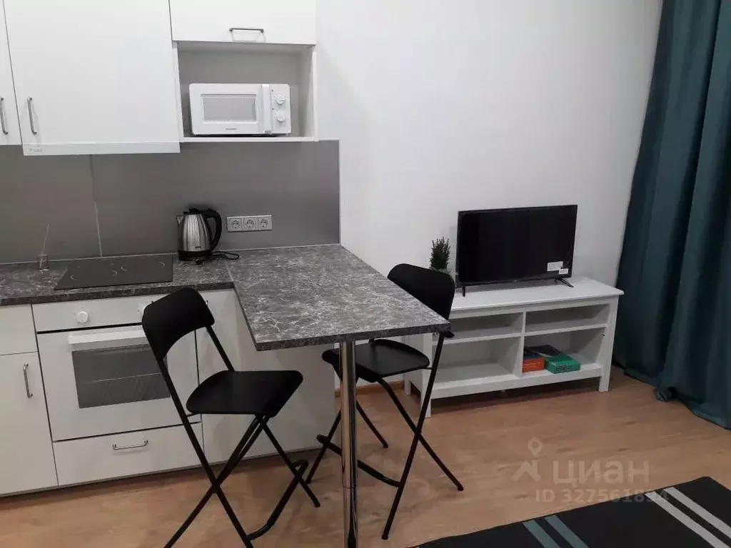 Студия Санкт-Петербург Яхтенная ул., 28 (30.0 м) - Фото 1