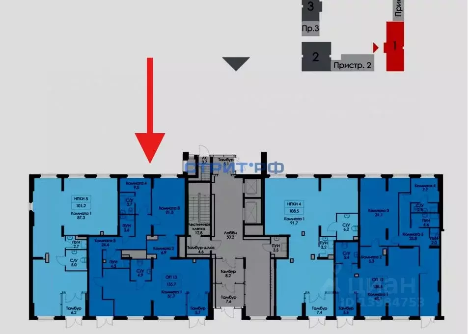 Торговая площадь в Москва Варшавское ш., 280к3 (135 м) - Фото 2