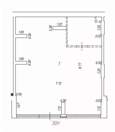 Помещение свободного назначения в Москва ул. Нижние Мневники, 7 (66 м) - Фото 2