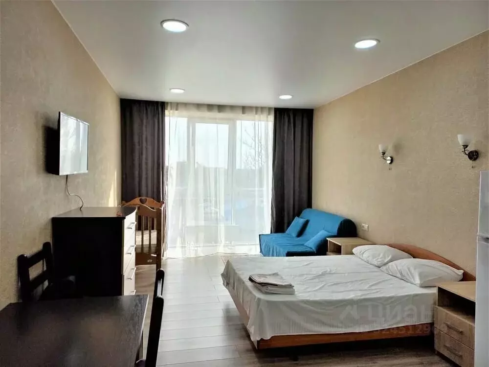Студия Краснодарский край, Анапа проезд Голубые Дали, 9 (30.0 м) - Фото 1