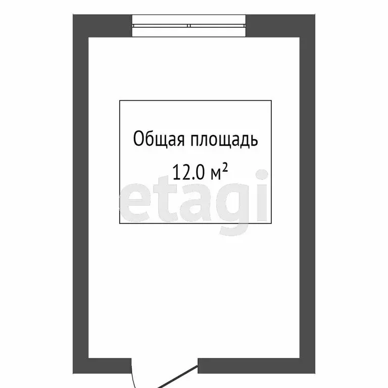 1к в -комнатной квартире (12 м) - Фото 0