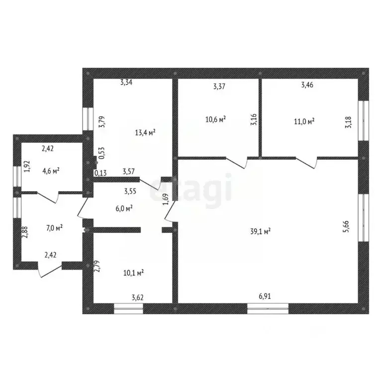 Дом в Башкортостан, Кармаскалинский район, Старомусинский сельсовет, ... - Фото 2