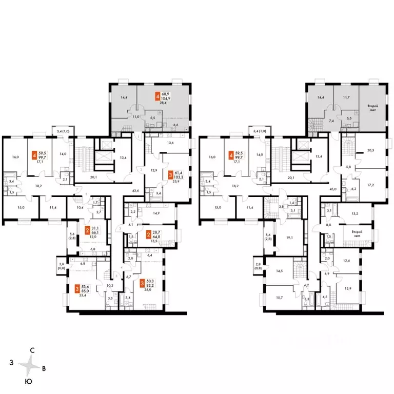 4-к кв. Московская область, Ленинский городской округ, пос. Развилка ... - Фото 1