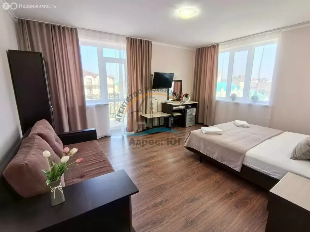 Квартира-студия: село Витязево, Лазурная улица, 11 (30.3 м) - Фото 2