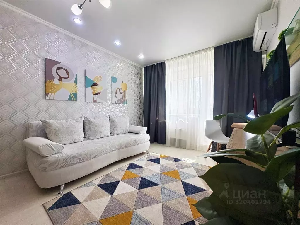 1-к кв. Самарская область, Тольятти Тополиная ул., 15 (34.0 м) - Фото 2