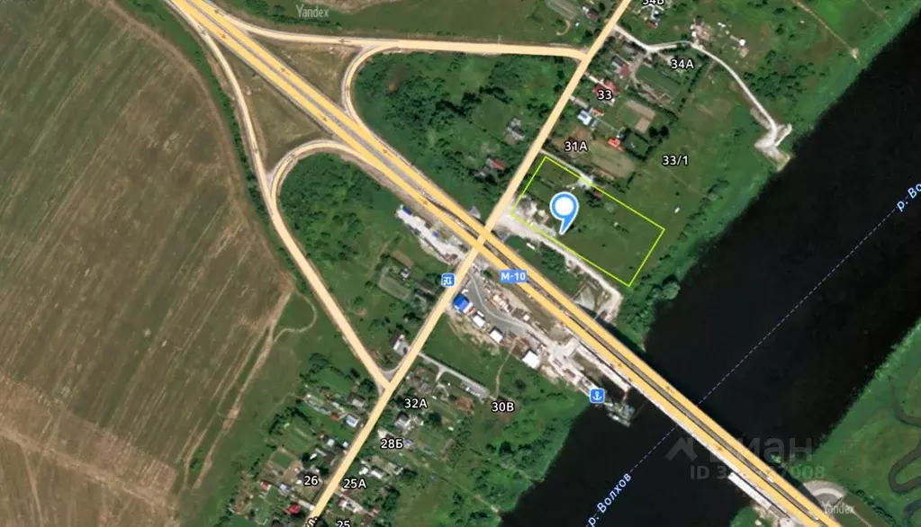 Участок в Новгородская область, Новгородский район, Трубичинское ... - Фото 0