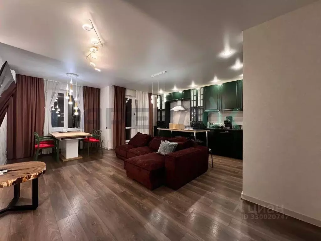 3-к кв. Татарстан, Казань ул. Аметьевская магистраль, 16к1 (80.0 м) - Фото 1
