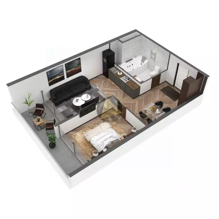 2-к кв. Крым, Ялта ул. Дражинского, 53 (63.9 м) - Фото 2