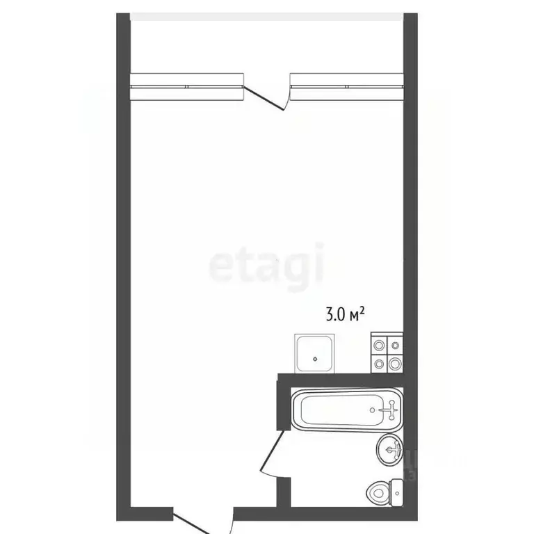 Студия Крым, Ялта муниципальный округ, Отрадное пгт спуск Морской, 3 ... - Фото 2