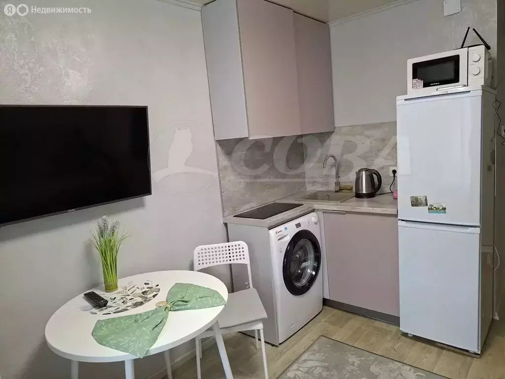Квартира-студия: Тюмень, улица Седова, 64А (17.1 м) - Фото 1
