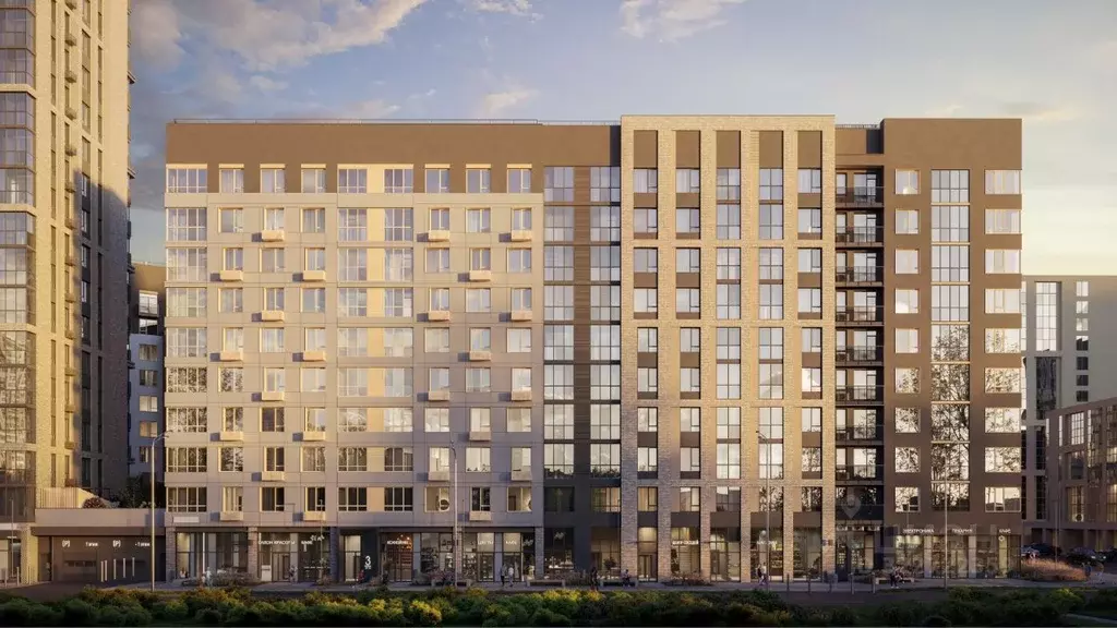 2-к кв. Пермский край, Пермь ДКЖ мкр, Ньютон. 745 жилой комплекс (41.5 ... - Фото 2