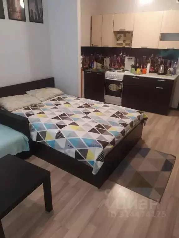 Студия Пермский край, Пермь ул. Вильямса, 51А (27.0 м) - Фото 1