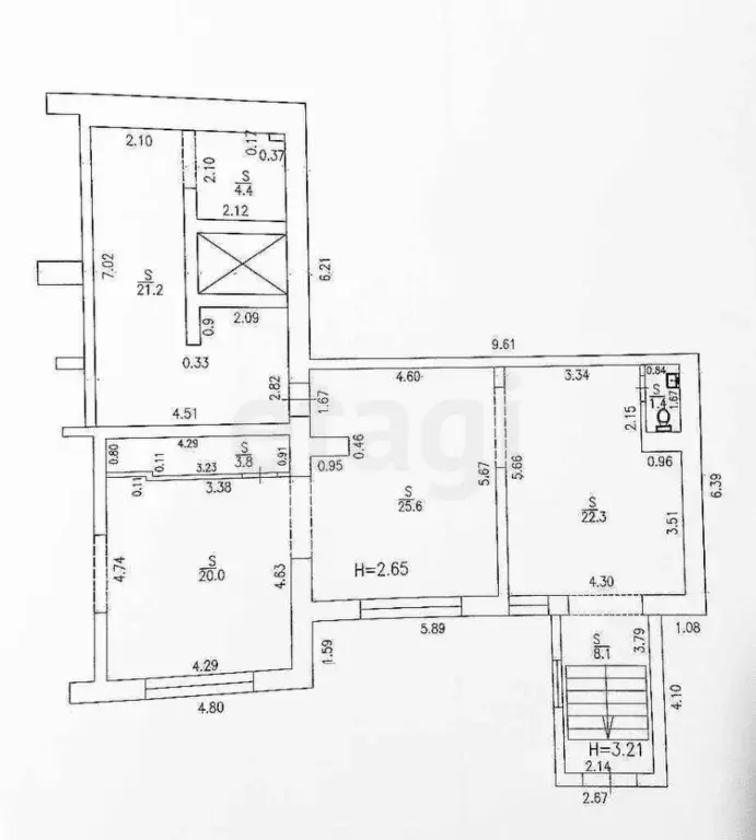 Офис в Краснодарский край, Анапа ул. Ленина, 153 (107 м) - Фото 2