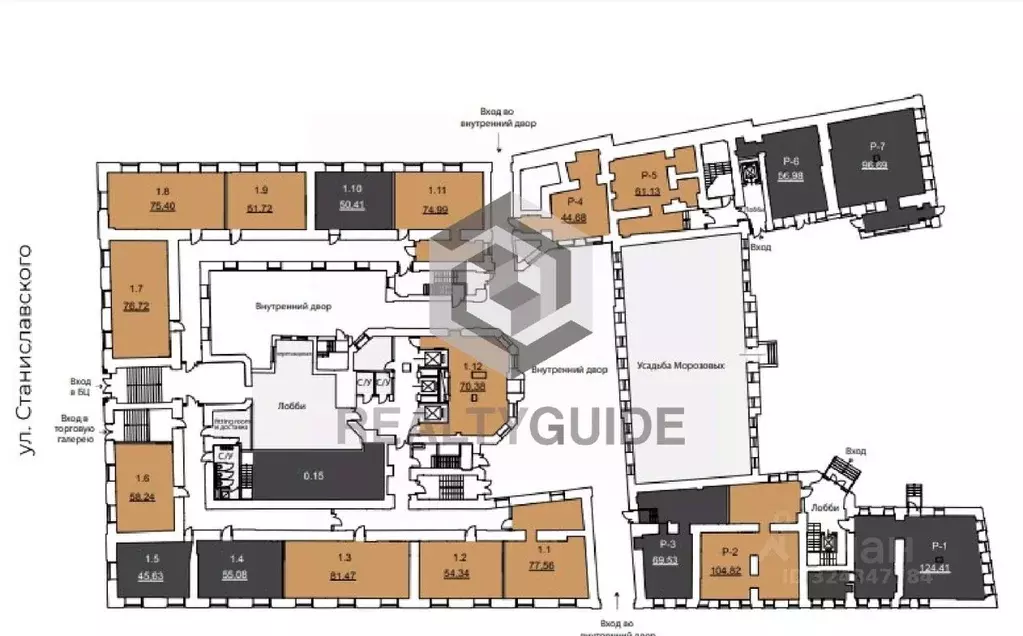 Помещение свободного назначения в Москва ул. Александра Солженицына, ... - Фото 1