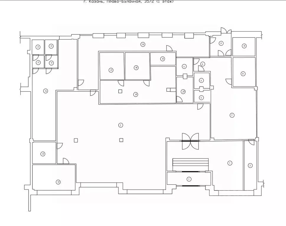 Помещение свободного назначения в Татарстан, Казань Право-Булачная ... - Фото 2