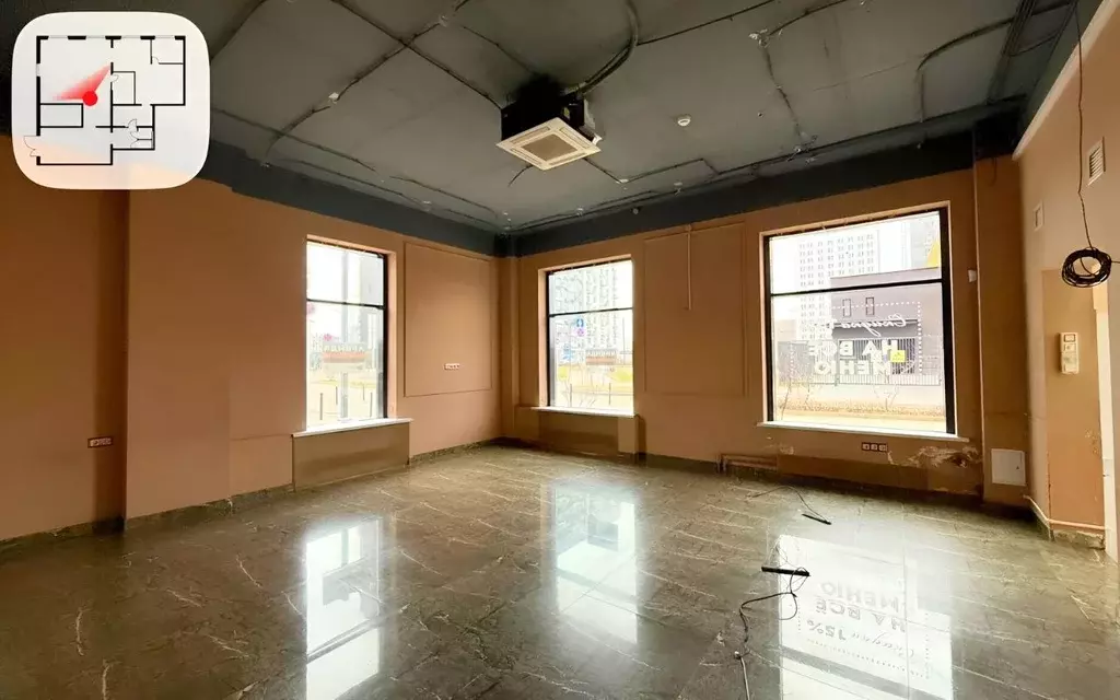 Помещение свободного назначения в Москва ул. Саларьевская, 11 (122 м) - Фото 1